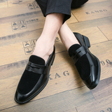 Vīriešu ādas penny loafers