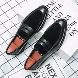 Vīriešu ādas penny loafers