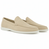 Vīriešu mīkstās zamšādas slip-on mokasīni