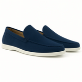 Vīriešu mīkstās zamšādas slip-on mokasīni