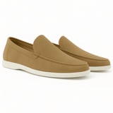 Vīriešu mīkstās zamšādas slip-on mokasīni