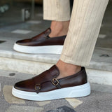 Slip-On Ādas Loferi