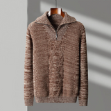 Taranto Merino vilnas zip džemperis