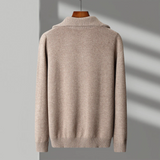 Taranto Merino vilnas zip džemperis