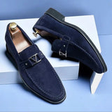Vīriešu zamšādas loafers