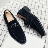 Vīriešu zamšādas loafers