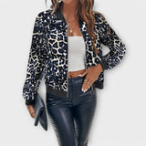 Jessica | Eleganta leopardu raksta jaka