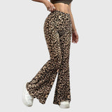 Jamie | Leoparda Bootcut Bikses