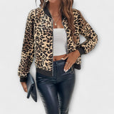 Jessica | Eleganta leopardu raksta jaka