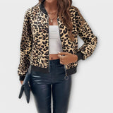 Jessica | Eleganta leopardu raksta jaka