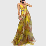 Giselle™ | Ziedu Maxi Kleita