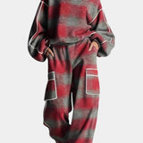 Oléna Urban Checkered Color-Block Komplekti