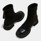 Britta Chunky Sole Ankle Boots ar Sprādzi