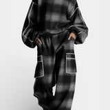 Oléna Urban Checkered Color-Block Komplekti