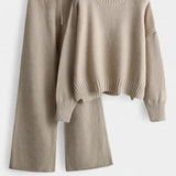 Olga Comfort Knit Divdaļīgais Atpūtas Komplekts