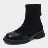 Britta Chunky Sole Ankle Boots ar Sprādzi