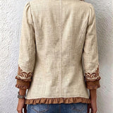 Dawncroft | Vintage boho ziedu volāna jaka
