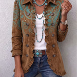 Goldenridge | Paisley drukas frill jaka